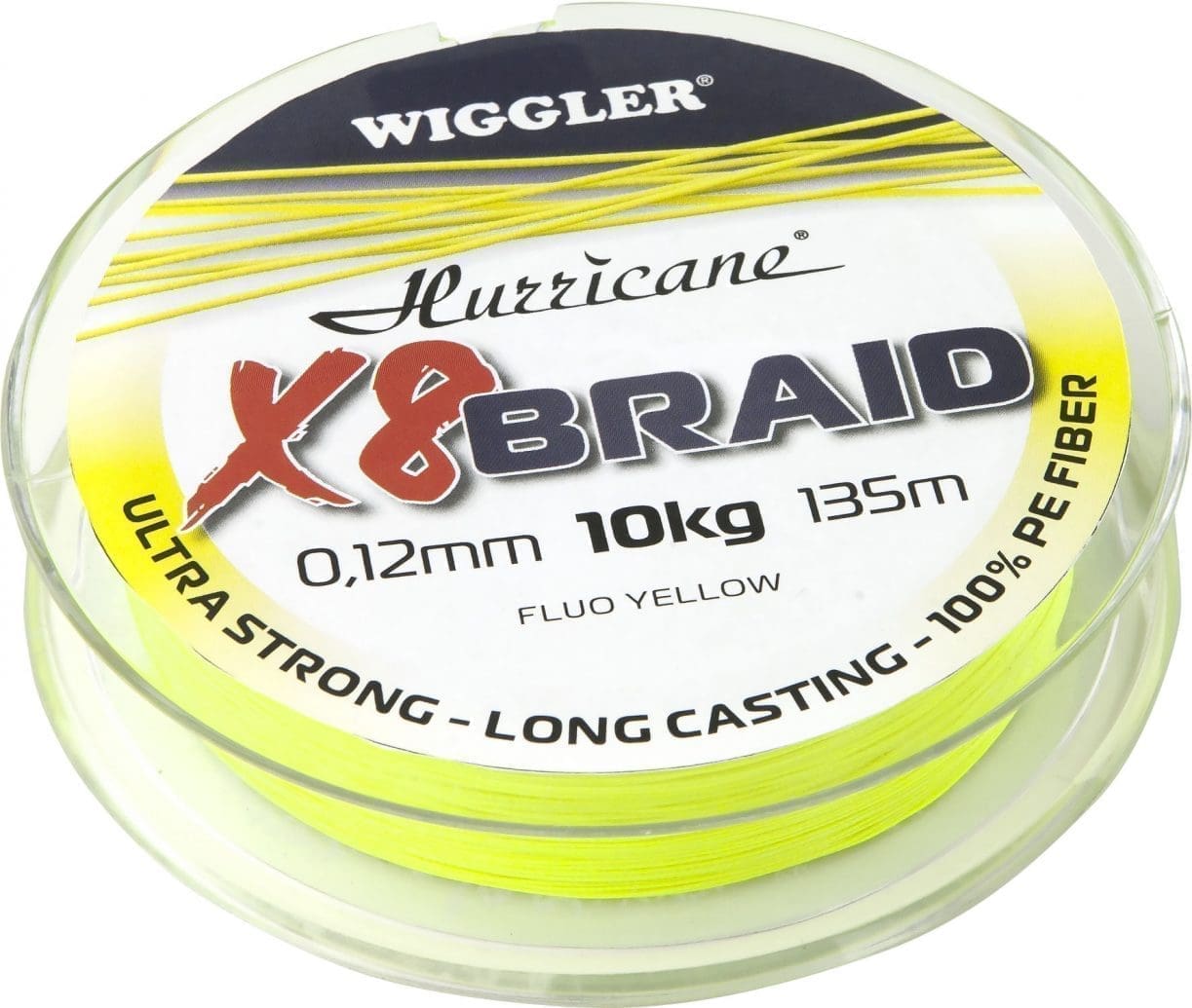 Hurricane X8 Braid Yellow 135m 0,06