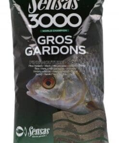 Svart version av vår berömda 3000 Gros Gardons Fine Texture groundbait.